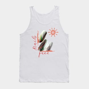 Happy summer nails Tank Top